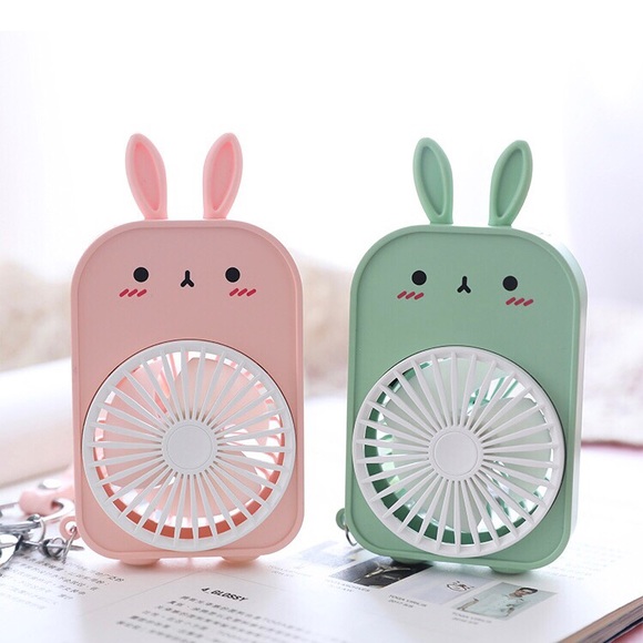 Fan pocket mini keychain fan stand usb portable - Picture 2 of 4